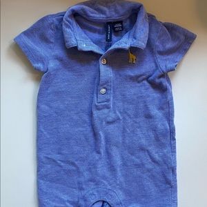 Janie and Jack Giraffe Romper